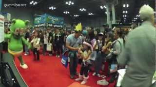 A View From The Gummibär Booth At New York Comic Con 2012 Time Lapse Stop Motion Animation