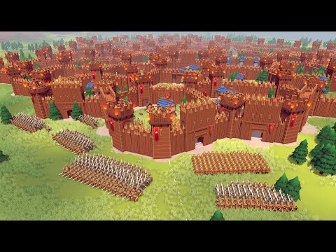 MASSIVE WOODEN CASTLE vs MASSIVE WAVE - Becastled