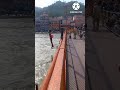 FLIP IN THE GANGA RIVER BRAVE KID HAR KI PAURI HARIDWAR INDIA