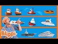 Blippi Blippi Explores Loads Of Boats Educational Videos For Toddlers Cars For Children