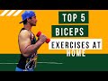 Biceps Exercise At Home (No Heavy Weight Only Technique)
