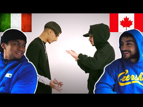 CANADIANS REACT TO ITALIAN RAP - Baby Gang – Ma Chérie (feat. Capo Plaza) [Official Video]