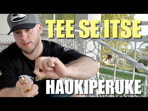 Miten tehdään haukiperuke - Haukivaijeri - Päällystetty teräsvaijeri -  Suoja hauen hampailta