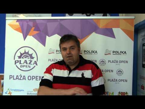 Plaża Open 2015 - zaprasza Rafał Pośpiech