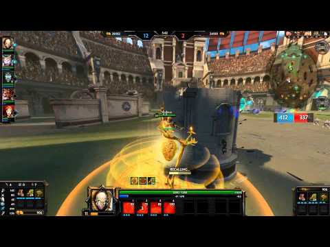 Smite Ah Muzen cab epic game Immortal  + Humdron + TreyHard Arena Win!