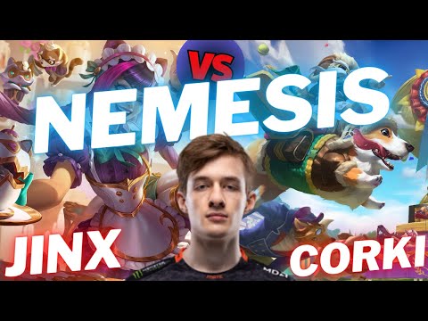 NEMESIS | JINX VS CORKI | ADC GAMEPLAY | Patch 15.5 / Season 15 | #LeagueofLegends