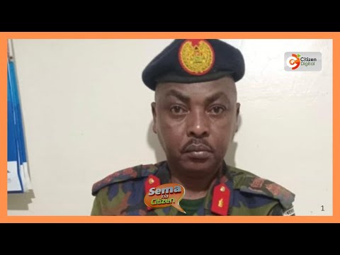 Joshua Muimi akamatwa jana akijifanya afisa wa KDF