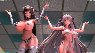 【sdPBR480】【MMDアズレン】樫野・アンカレッジで「Chatter Chatter」【MMD/4K/60fps】