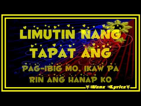 Di Ko Kayang Limutin (Lyrics) - Liezel Garcia