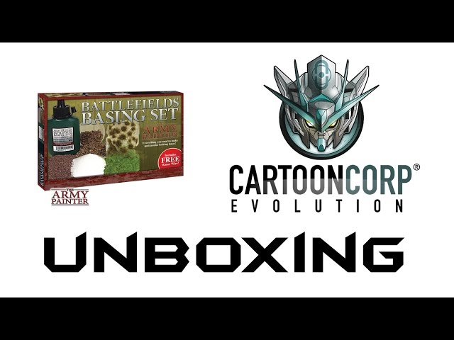 Vídeo relacionado con The Army Painter Battlefields Basing Set, 50ml Pegamento Miniaturas Pva, 35 Mechones Verdes, 1 Caja De Musgo, Campo De Batalla Marrón, Maleza De Verano Y Rocas De Batalla Para Warhammer 40k