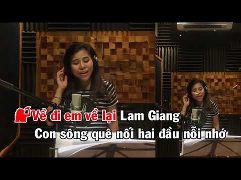 KARAOKE   VỀ LẠI LAM GIANG