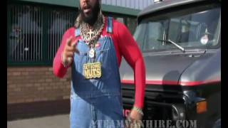 A-Team Van Driving with Mr T Lookalike in UK!