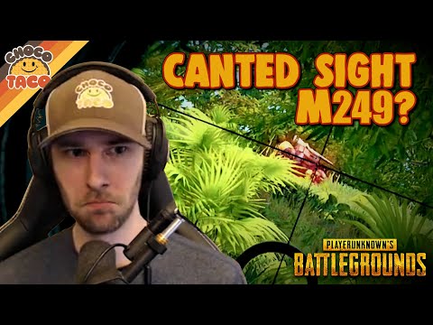 Canted Sight M249? ft. Boom - chocoTaco PUBG Duos Gameplay