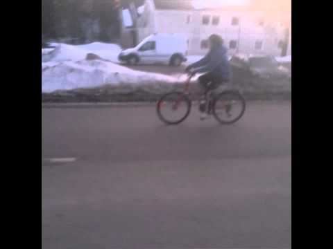 Matfors med gamm cyklar