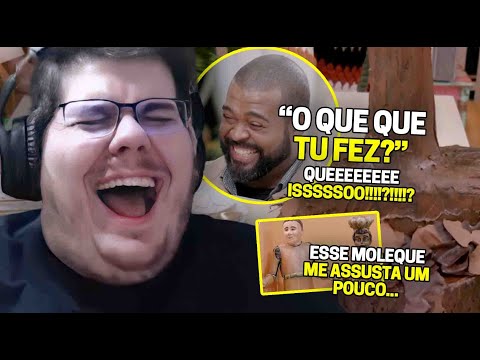 CASIMIRO REAGE: BAKE OFF BRASIL (EP 3) PT 1 - É MADEIRA! MADEIRA NELES | Cortes do Casimito