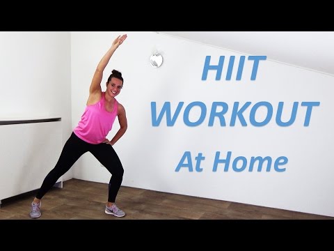 HIIT Workout at Home – 20 Minute Brutal HIIT Exercises for Fat Loss at Home - No Equipment