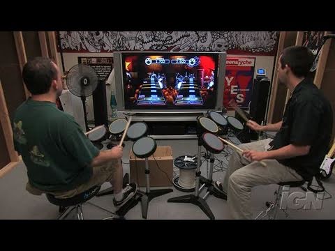 Rock Band (game only) Xbox 360 Gameplay - Drum-Off: Wave