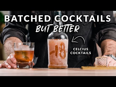 Freezer Door Cocktails - How to make Better Pre-Batched Cocktails