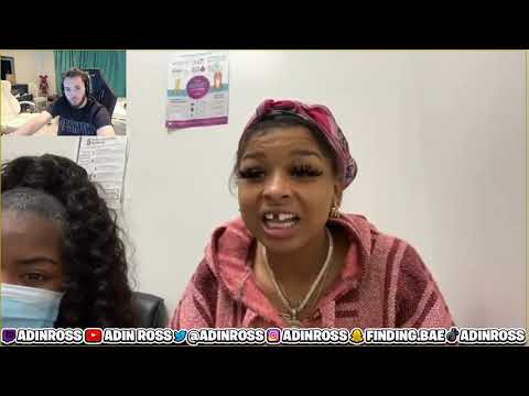 ADIN ROSS REACTS TO BLUEFACE GIRLFRIEND DISSING HIM