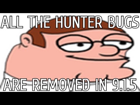 patch 9.1.5 just removed all the hunter bugs