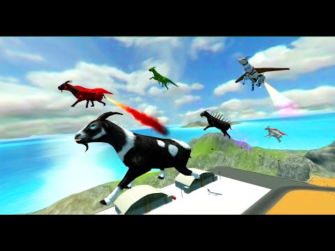 Flying goat rampage go Video
