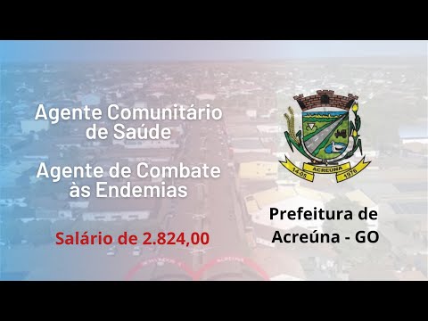 Prefeitura de Acreúna - GO - Agente Comunitário de Saúde e Agente de Combate às Endemias - ITAME