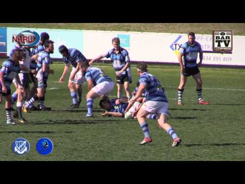 2015 NHRU Round 18 Premier 2 Highlights - Wanderers v Nelson Bay
