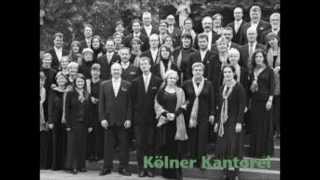 Kölner Kantorei - O lieber Herre Gott, wecke uns auf (Heinrich Schütz), LIVE