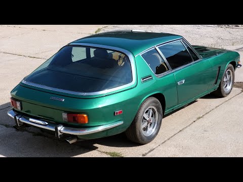 1972 Jensen Interceptor engine test run