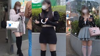 4K【大久保公園】病院前周辺をお散歩👣飛び抜けて可愛いP活立ち〇ぼ女子︎💕︎Walk in front of Okubo Park Hospital#tokyowalk #okuboPark