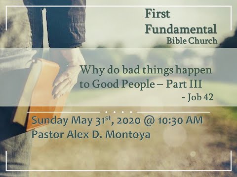 Special FFBC LiveStream Sunday - May 31, 2020