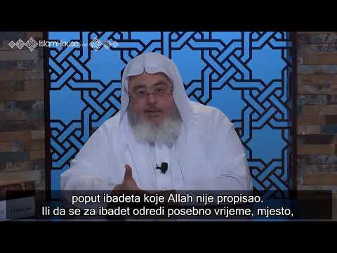 Značenje novotarije│šejh Muhammed Salih el Munedždžid