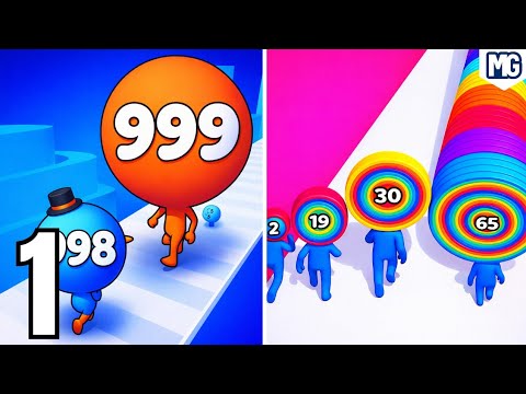 🧠🏃🧱 Big Head Run X Layer Man – Grow Big & Stack Up! 😱🔥