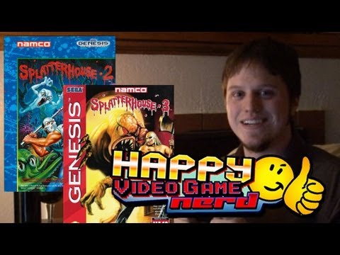 Splatterhouse Retrospective Part 2 of 2 (Gen) | Happy Video Game Nerd