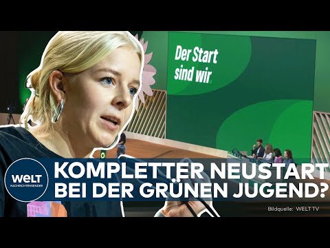 Video Thumbnail: GRÜNE JUGEND: Jette Nietzard wird abgelöst – gesamter Bundesvorstand wird neu gewählt