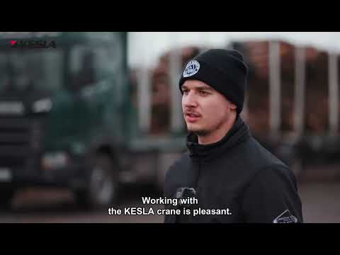 HTS Holztransporte & KESLA 2124Z Kran
