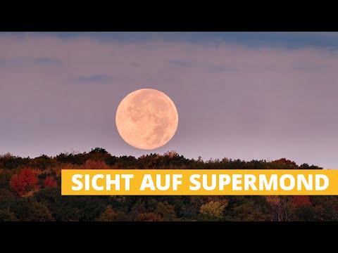 Supermoon - When and where you can best see it today