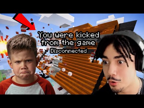 I Griefed This Kids 2000 Hour Minecraft World