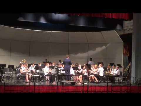 2016 Nyack High School Concert Band performs THE WASHINGTON POST MARCH