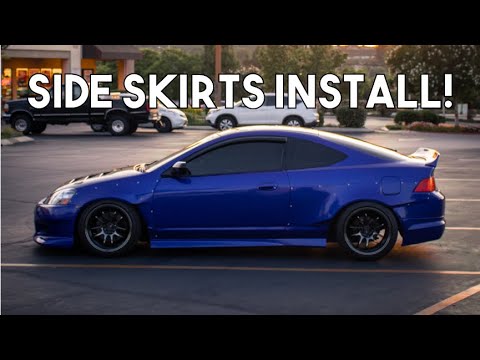 RSX Aspec Side Skirts Install!