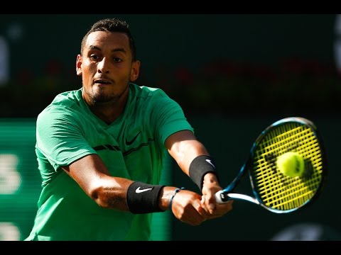 BNP Paribas Open 2017: Nick Kyrgios Hot Shot Tweener