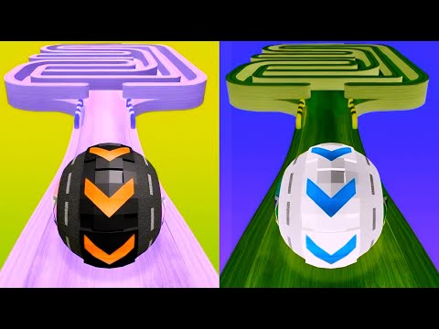 Rolling Ball Sky Escape 🏀 vs Reverse gameplay Colour Run walkthrough , iOS Android New Update : 2099