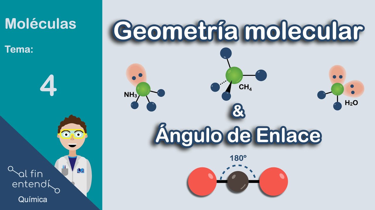 ¿CÓMO DETERMINAR GEOMETRÍA MOLECULAR Y ÁNGULO DE ENLACE? Teoría RPECV