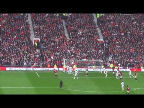 Rio Ferdinand Winning Goal - Manchester United vs Swansea