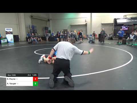 127 Lbs Round Of 16 Rontaysia Payne Team Tennessee Vs Aubrey Yauger Team Texas