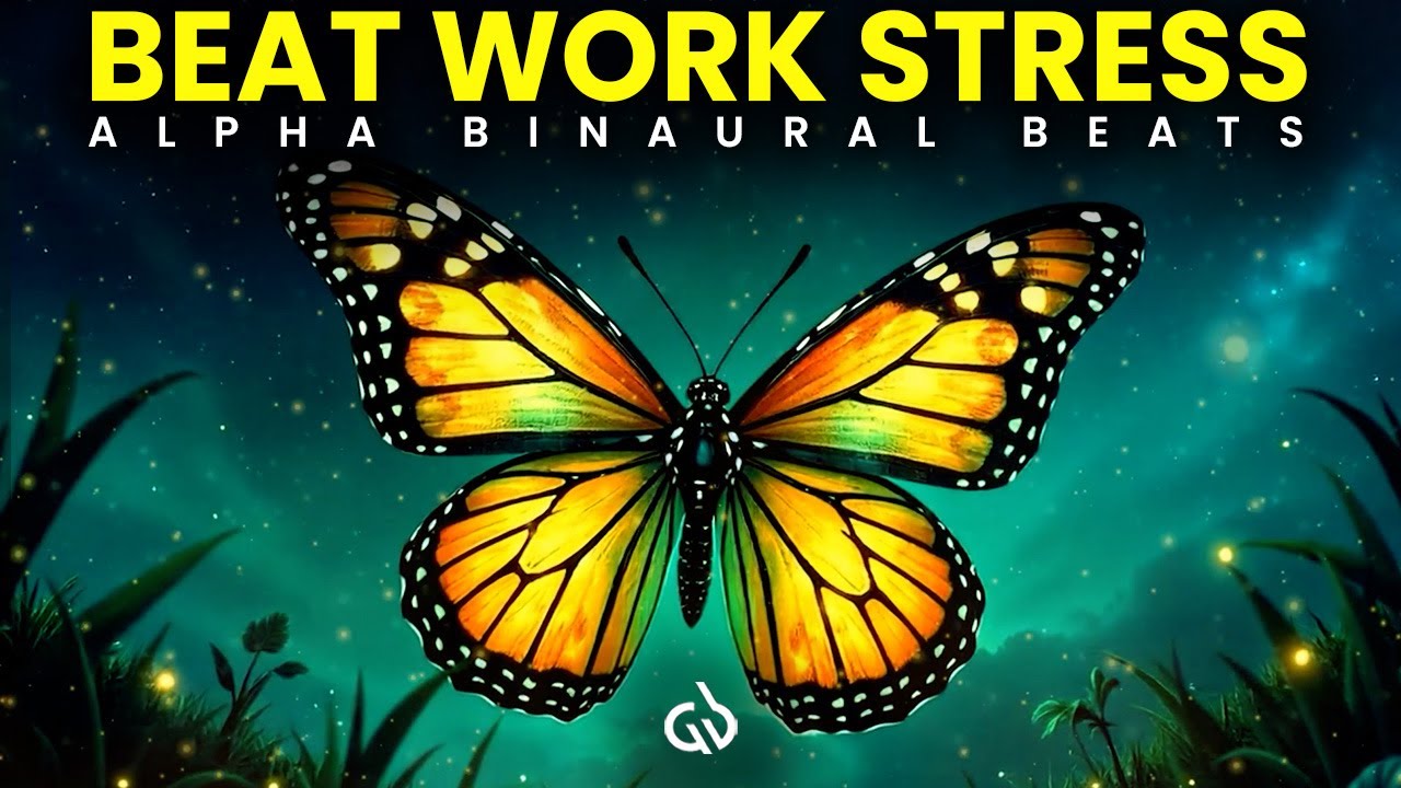 Work Stress Relief: Healing Binaural Beats to Recharge & Refresh, Alpha Waves