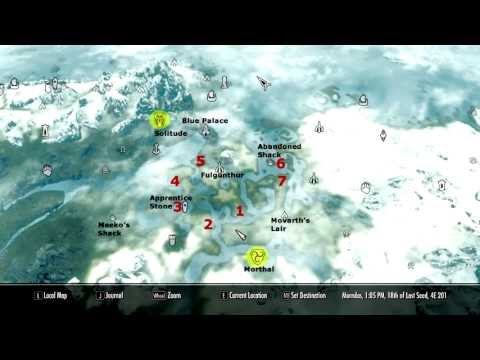 Skyrim Unmarked Locations Map Steam Community :: Video :: Skyrim Unmarked Locations: The Swamp Circle