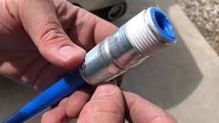 REPLACE WATER HEATER DIP TUBE: COLD WATER INTAKE DIY WITH PEX