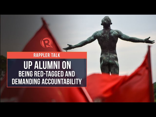 Rappler Talk: UP alumni on being red-tagged and demanding accountability