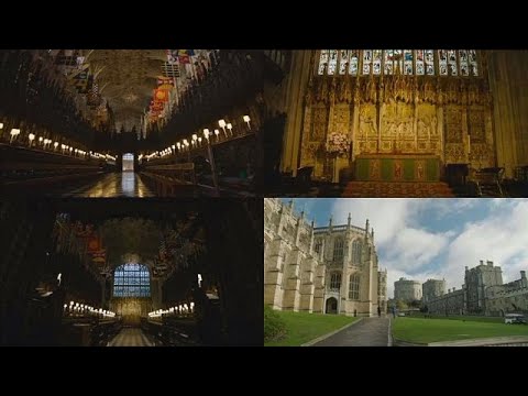 Inside historic St. George's Chapel where Britain's Harry will marry Meghan Markle in May